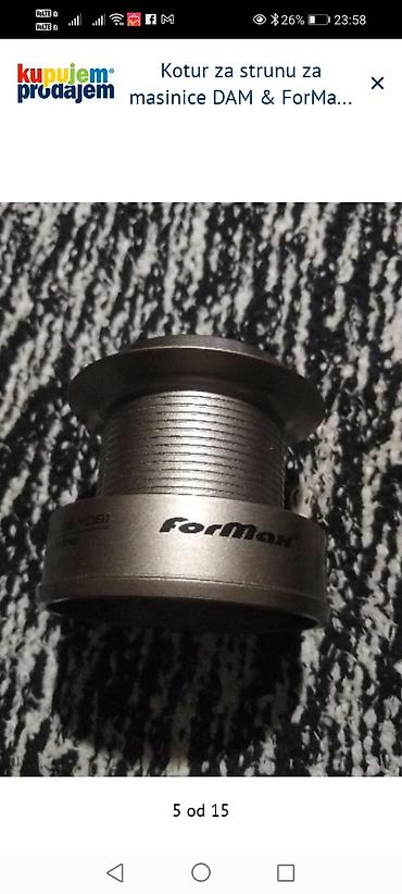 Lov i ribolov: Rezervni koturovi (špulne) za mašinice za pecanje - Modeli/oznake — 5