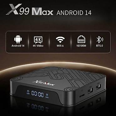 gencede televizor: Yeni Smart TV boks TV box 8 GB / 128 GB, Android, Pulsuz çatdırılma — 1