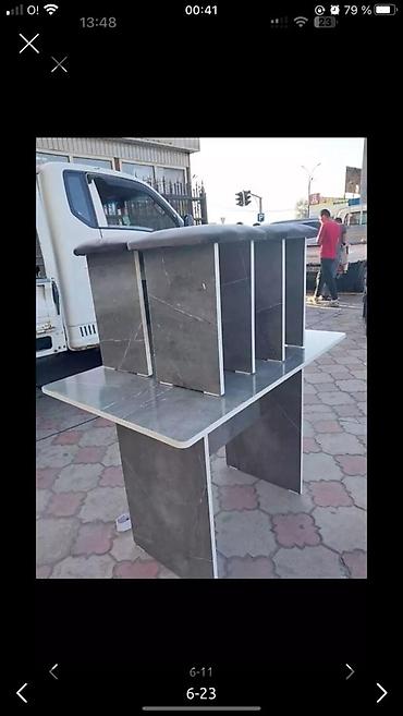 Комплект стол и 4 табуретка новый готовые есть постоянно оптом и at lalafo.kg — 16 Комплект стол и 4 табуретка новый готовые есть постоянно оптом и — 16