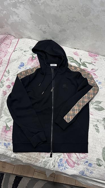 Спорттук костюмдар: Эркектердин спорттук костюму, M, L, Burberry, Жаңы, түсү - Кара, Өзү алып кетүү — 2