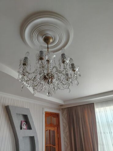 xrustal güldan: Çılçıraq, 7 lampa, Xrustal