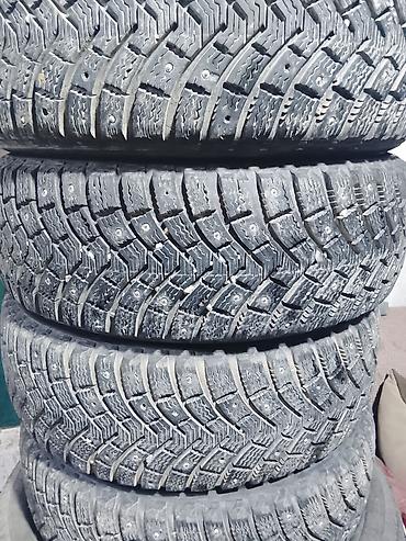 Шины 185 / 60 / R 15, Зимняя шипованная, Б/у, Комплект, Легковые, Италия, Michelin