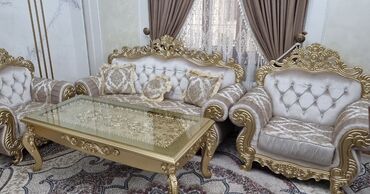 стол и стулья для гостиной в Кыргызстан | Комплекты столов и стульев: Мягкий мебель.столы стулья на заказ.производство узбекистан