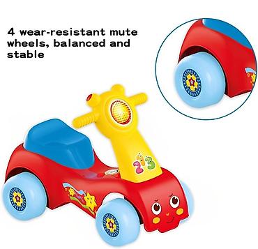 opozit papuce: BBO Toys guralica sa muzikom 18m+ (HE0821-80) Opis: - Dečija guralica — 5