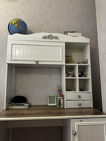 spirallı dəftərlər: Düz masa, Stulsuz, Polkalı, Siyirməli, MDF — 3
