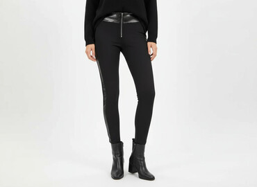 leginsy z c a: Calzedonia, Лосини З екошкіри жіночі, розмір S