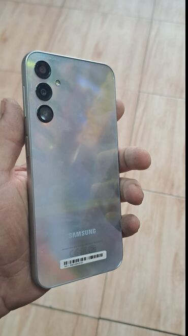 a24 ikinci el: Samsung Galaxy A24 4G, 128 GB, rəng - Boz, İki sim kartlı, Face ID, Sənədlərlə