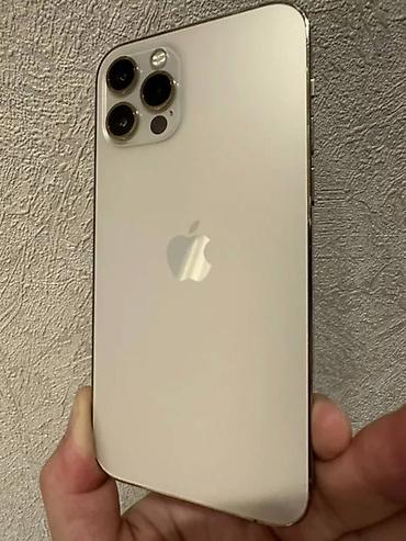 компь: IPhone 12 Pro, Колдонулган, 256 ГБ, Алтын, 78 % — 2
