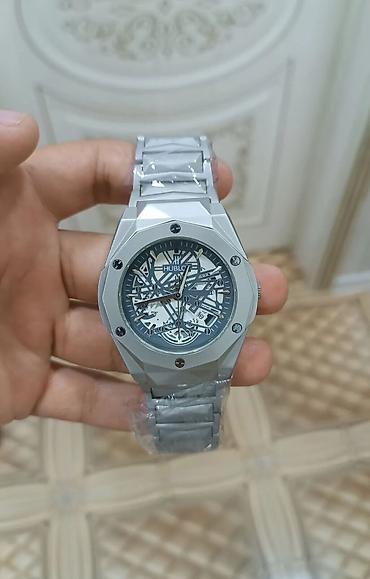 orıent saat: Hublot üslubunda skeleton dizaynlı kişi qol saatı - Korpus və — 1