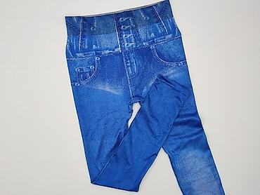 dżins border: Legginsy Sportowe damskie, rozmiar L — 1