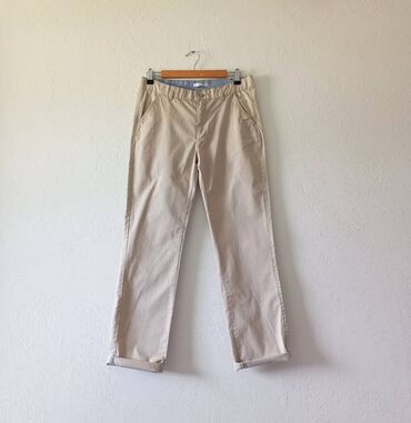 pantalone sa širokim nogavicama: S (EU 36), M (EU 38), Normalan struk, Ravne nogavice