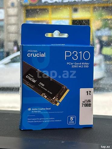 samsung 17: Daxili SSD disk Crucial, 1 TB, M.2, Yeni — 1