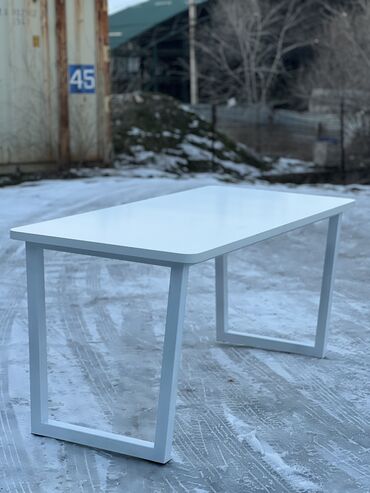 стол loft: Кухонный Стол, цвет - Белый, Новый