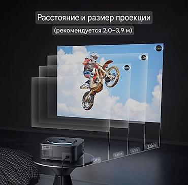Проекторы: 🎥 Vazani Smart Portable Projector V5 — 4K + RGB-подсветка + звук 7W 🚚 — 7