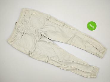 second hand lubin: Męskie spodnie jogger cargo Sinsay, rozmiar 32 - Krój: jogger ze — 3