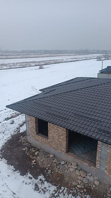 Работы по обшивке: Крыша на любой сложность ✅ 1)Гибкий черепица ✅ 2)металла черепица ✅ — 15