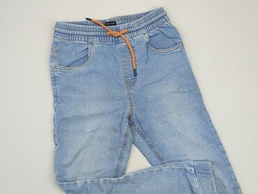 spodenki jeansowe high waist: Джинси, Reserved, 12 р., 146/152, стан - Хороший