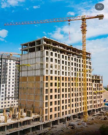 amir city: 2 комнаты, 61 м², Ала-Арча ТРЦ Элитка, 10 этаж, ПСО (под самоотделку) — 2