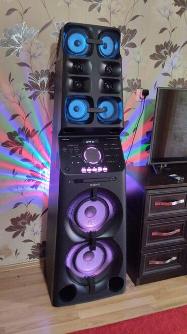 telefon mikrofonu: Yeni Sony Kolonka, Növ - Akustik, rəng - Qara
