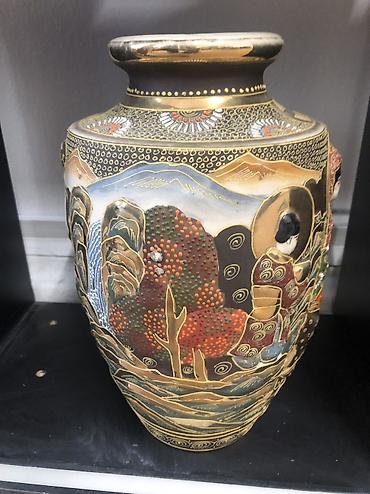 Винтажная Японская ваза ручной работы lalafo.az -da Винтажная Японская ваза ручной работы