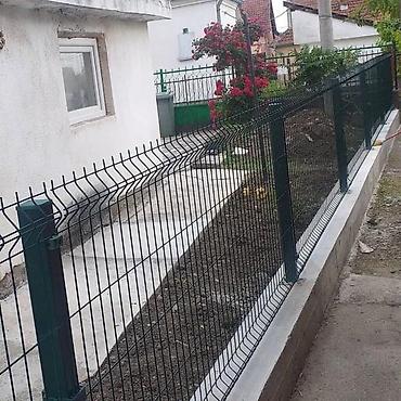 Proizvodi od rolovanog metala, metalni kanali: Panel 3d 103x250 4 mm cink + pvc. Panelna ogradafence system — 5