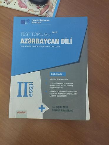 Тесты: Məhsul: “Test Toplusu – Azərbaycan dili, II hissə” (DİM, 2019) — 1