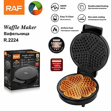raf mikser: №: 2085 Məhsulun adı: Vafli cihazı RAF R.2224 Black 1000w Brend: RAF — 1