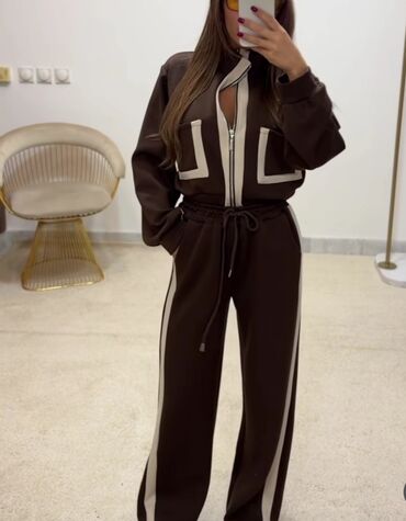 Gornji i donji deo: M, Prugasti, bоја - Braon — 10