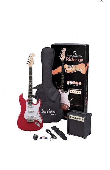 elektro gitara satilir: Elektron gitara, 6 sim, Yeni, Pulsuz çatdırılma