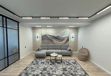 archa group: 2 комнаты, 82 м², Элитка, 5 этаж, Дизайнерский ремонт — 1