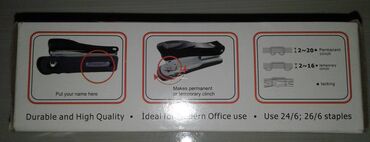 Steplerlər: Təzə stepler satılır. 2 ədəd var. Biri 5 manat — 5