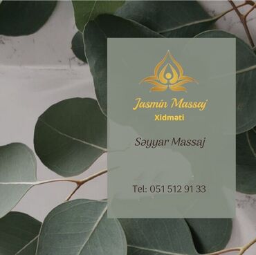 Texnikanın təmiri: Jasmin Massaj Xidməti, klassik, idman və banka massajı daxil olmaqla