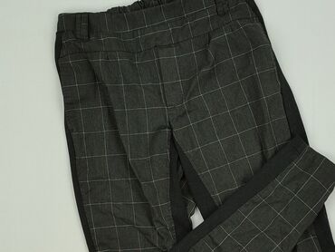 woskowane legginsy z wysokim stanem: Spodnie materiałowe damskie, rozmiar M