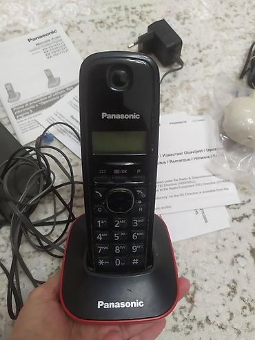 Panasonic KX-TG1611 simsiz ev/ofis telefonu Xüsusiyyətlər: - Rəqəmsal