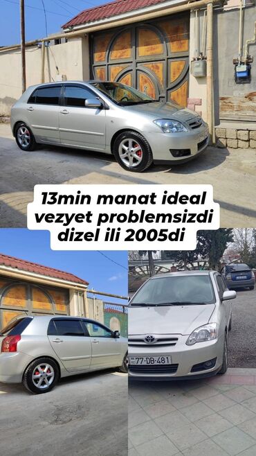 pikap toyota: Toyota Corolla: 1.4 l | 2005 il