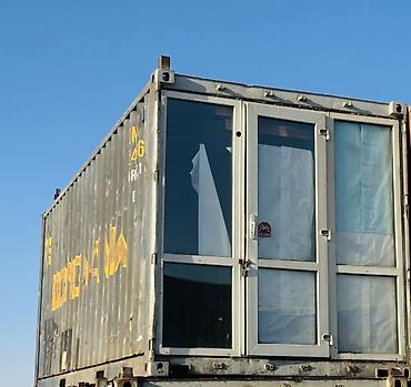 аренда контейнера бишкек: Модуль из морского контейнера с входной дверью - Базовый корпус — 1