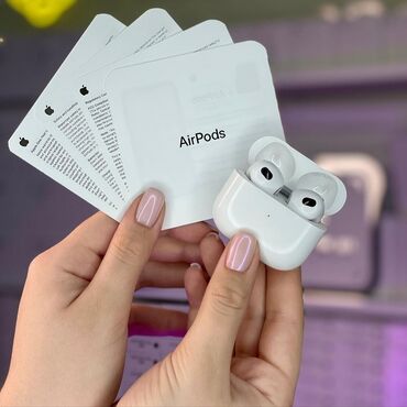 airpods 3 левый: Вкладыши, Apple, Новый, Беспроводные (Bluetooth), Классические