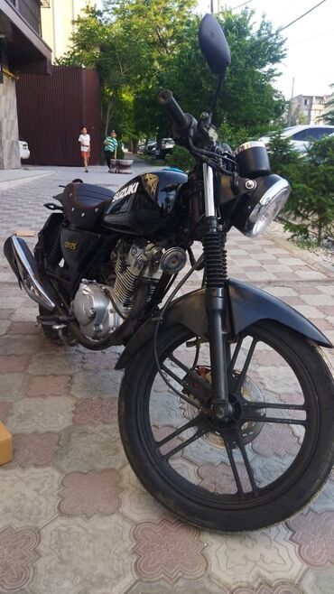 yamaha moto: Классический мотоцикл Suzuki, 125 куб. см, Бензин, Взрослый, Новый