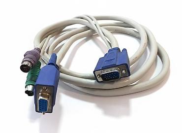 notebook: KVM кабель COPARTNER длиной 1.8 метра - б/у - в наличии 9 шт — 1