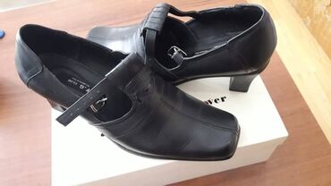туфли на каблуках 38 размер: Туфли 39.5, цвет - Черный