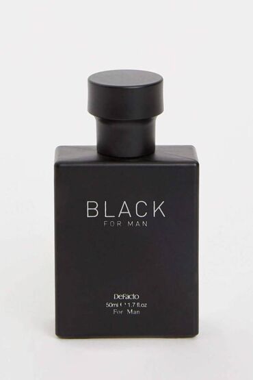 Мужской парфюм “DeFacto-Black”. 50 мл, Привезенный из Турции. Kişilər