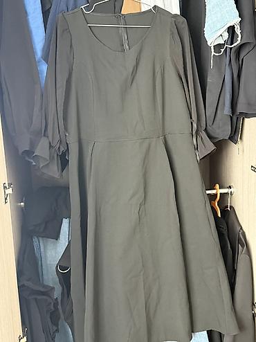Платья: Trendyoldan gelib tezedi razmer uygun deyil 2xl boyuk bedenin.karqoyla — 5