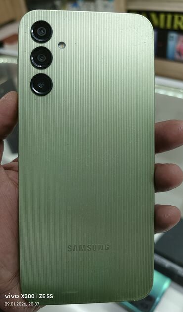 Samsung: Samsung Galaxy A14, 128 ГБ, цвет - Зеленый, 2 SIM — 1