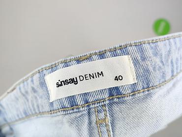 jeansy lenary: Sinsay, Jeansy damskie, rozmiar L — 4