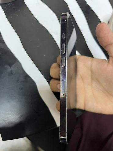 iphone temiri: IPhone 14 Pro, 128 GB, Deep Purple, Qırıq — 2
