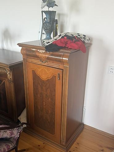 qab qaşiq: Klassik üslubda taxta qonaq otağı mebel dəsti - Material: keyfiyyətli — 3