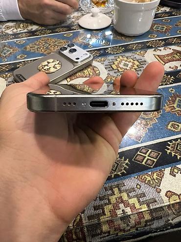 Elektronika: IPhone 15 Pro, 128 GB, Natural Titanium, Face ID — 4