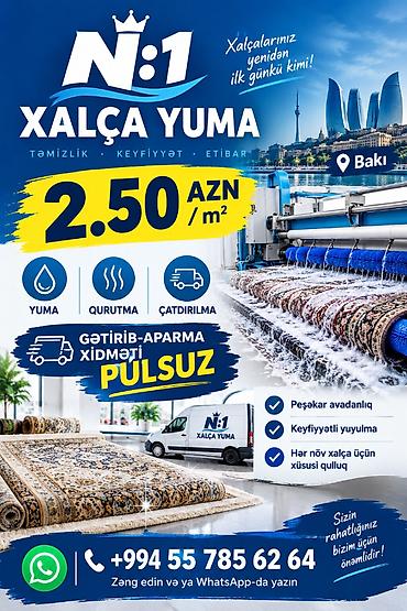 animatorlar bakida: 🧼 XALÇA YUMA XİDMƏTİ – BAKI Xalçalarınızı peşəkar və keyfiyyətli — 1
