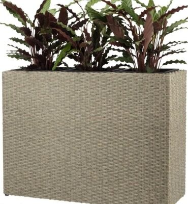 Baštenska dekoracija: Pletena Bastenska Zardinjera NOVO za Terasu i Bastu AKCIJA Cene nisu — 5