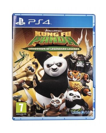 ps4 oyunlari: Ps4 üçün kung fu panda oyun diski. Tam yeni, original bağlamada